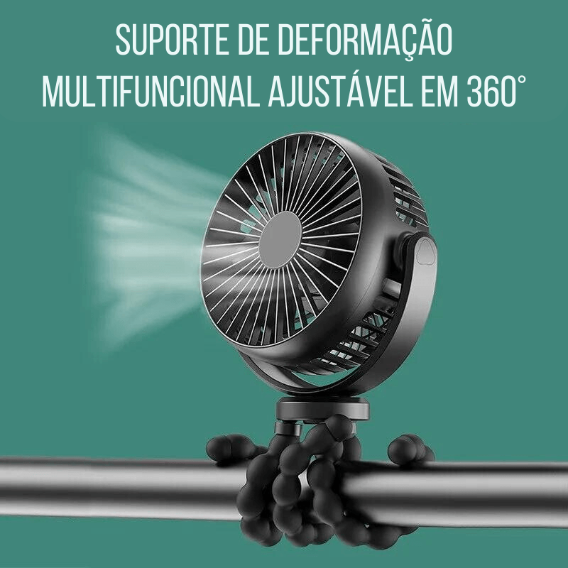 Ventilador de Polvo Rotativo 360º