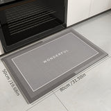 Kit Tapetes para Cozinha Antiderrapante Absorvente Premium Essence