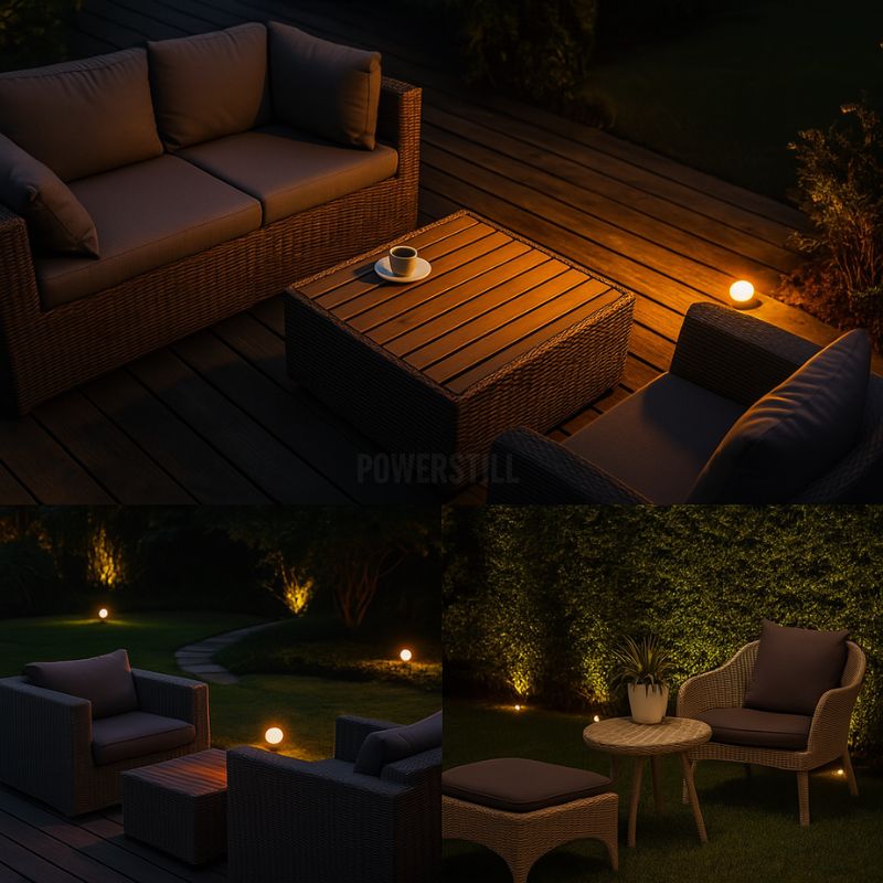 Capa Impermeável para Almofada de Sofá Externo Kit 4 Peças