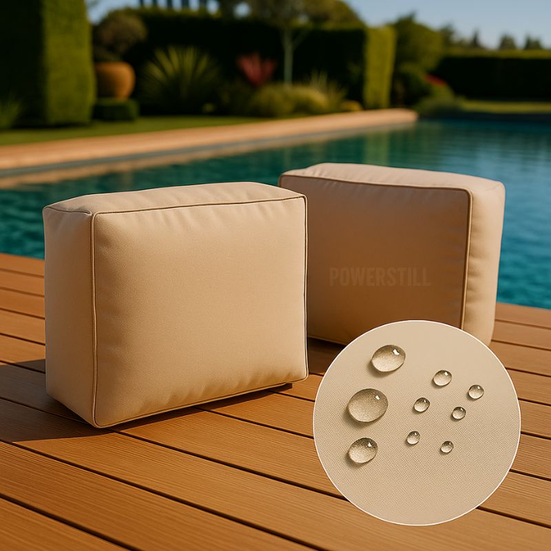 Capa Impermeável para Almofada de Sofá Externo Kit 4 Peças