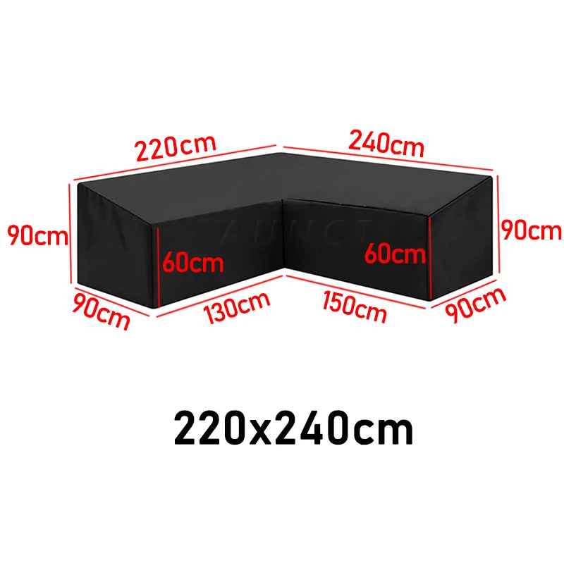 capa para sofá de jardim, capa impermeável sofá L, capa protetora sofá canto, capa para móveis externos, capa Oxford 210D, capa sofá impermeável, capa para sofá varanda, capa protetora jardim, capa sofá proteção UV, capa à prova d’água