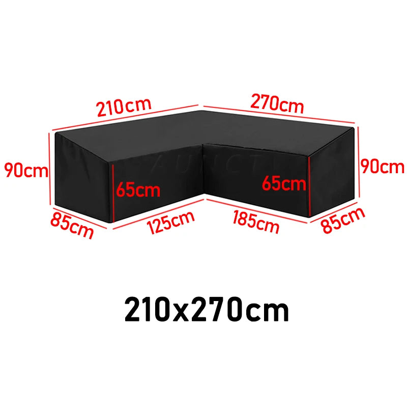 capa para sofá de jardim, capa impermeável sofá L, capa protetora sofá canto, capa para móveis externos, capa Oxford 210D, capa sofá impermeável, capa para sofá varanda, capa protetora jardim, capa sofá proteção UV, capa à prova d’água