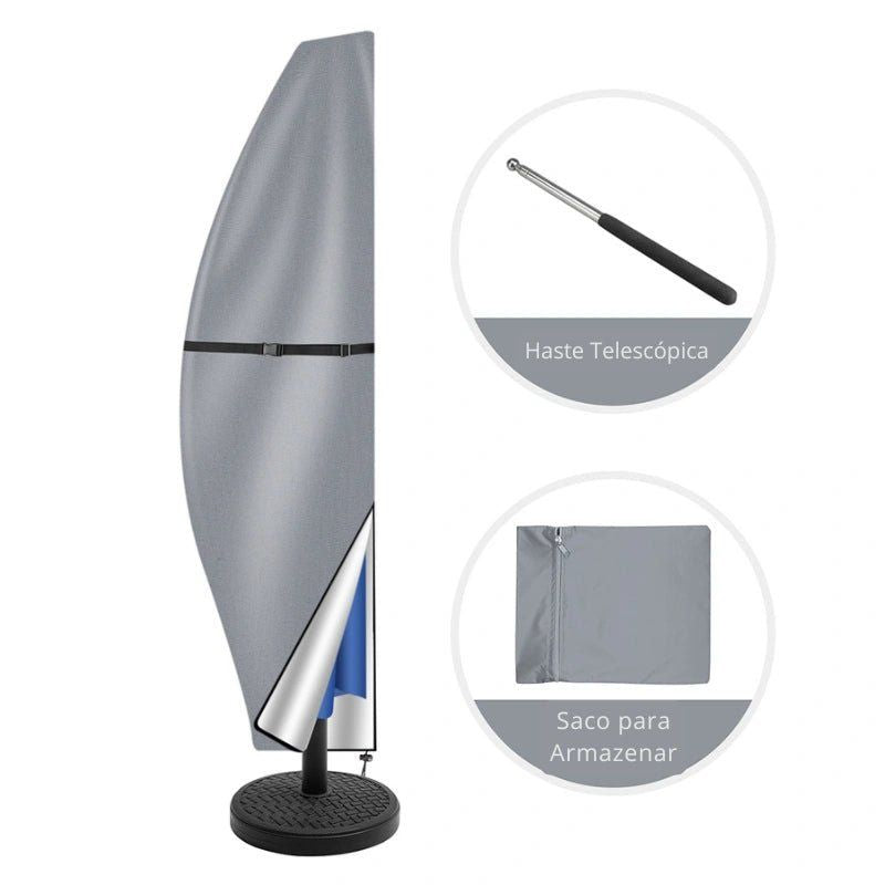 Capa Impermeável para Guarda-Sol e Ombrelone 210D