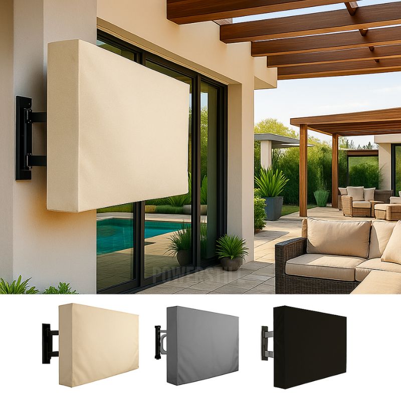 Capa Impermeável para TV Proteção Chuva e Poeira