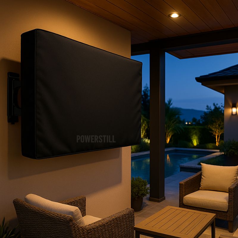 Capa Impermeável para TV Proteção Chuva e Poeira