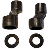 Excêntrico Torneira Misturador De Parede 3/4x1/2