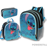 Kit Mochila Lilo & Stitch Feminina Lancheira Térmica e Estojo