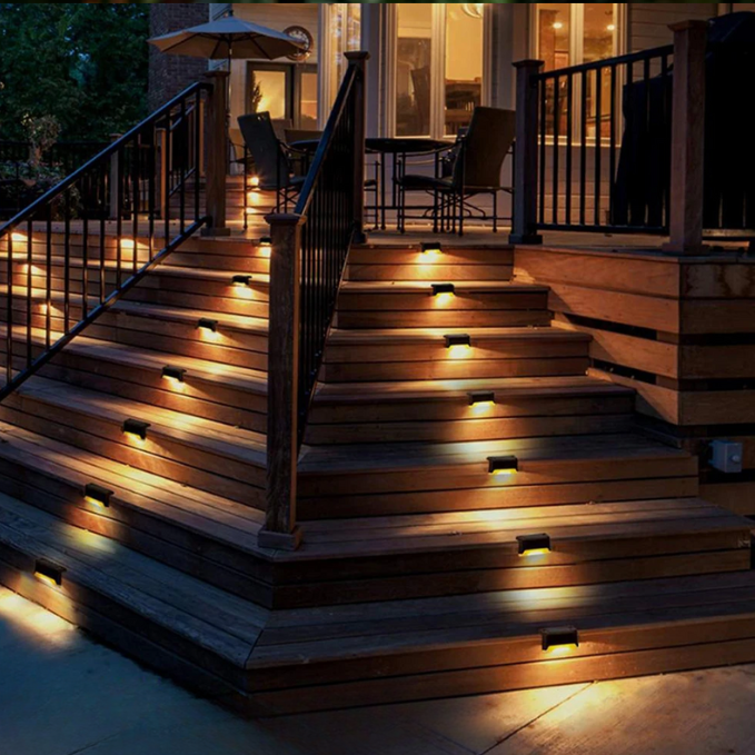 Luminária Solar LED Automática BILLA para Áreas Externas