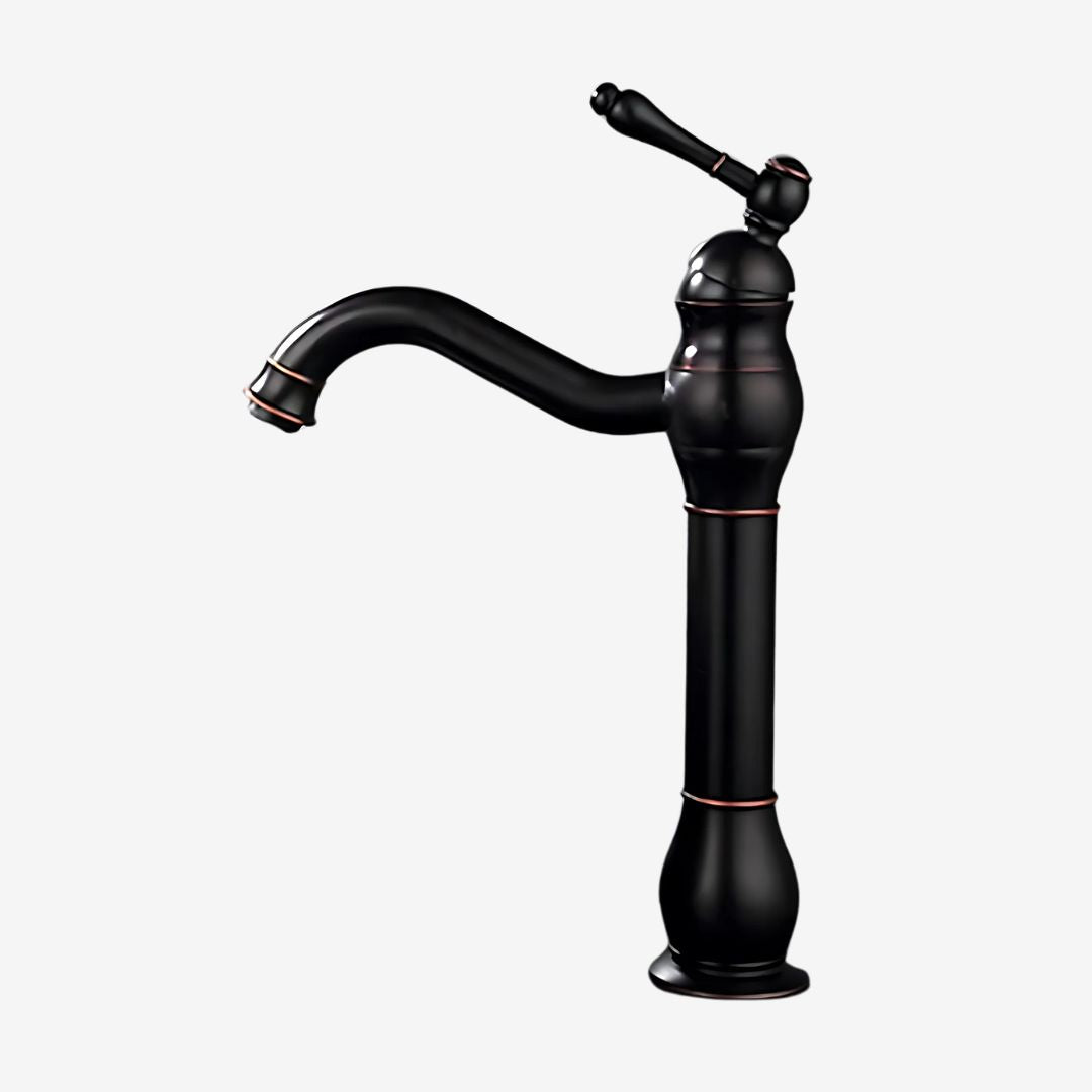 Torneira Gourmet para Banheiro Preta Lily