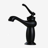 Torneira para Banheiro Preta Lâmpada Magica