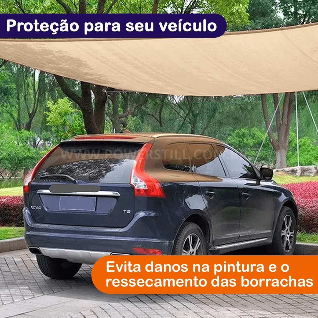 Toldo de Sombreamento Portátil para Área Externa