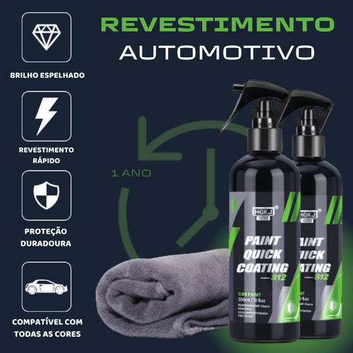 Spray Restaurador Car Wish + Brinde Exclusivo - Powerstill