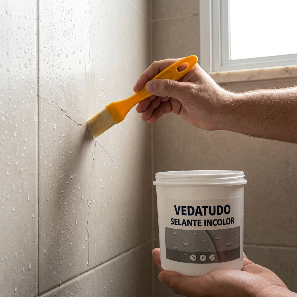 VedaTudo Powerstill: Selante Impermeabilizante Incolor contra Infiltrações
