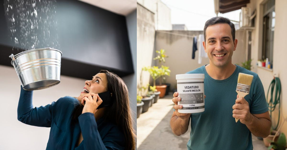 Como aplicar impermeabilizante incolor para infiltrações em áreas internas