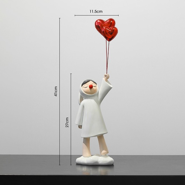 Busto Decorativo Lili Coelhinha Balões