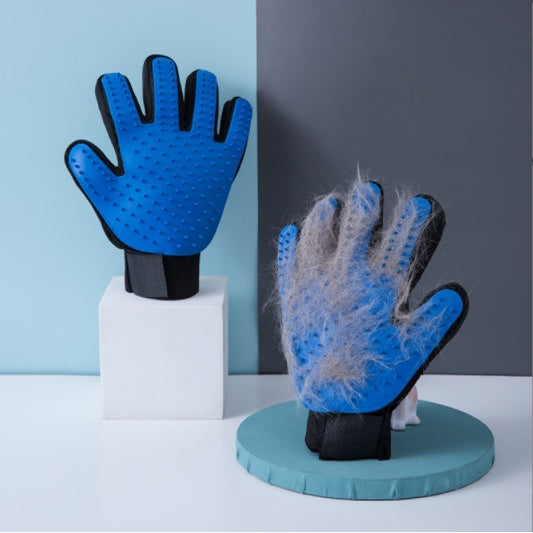 Luva Escova Nano Magnética Tira Pelos Dos Pets