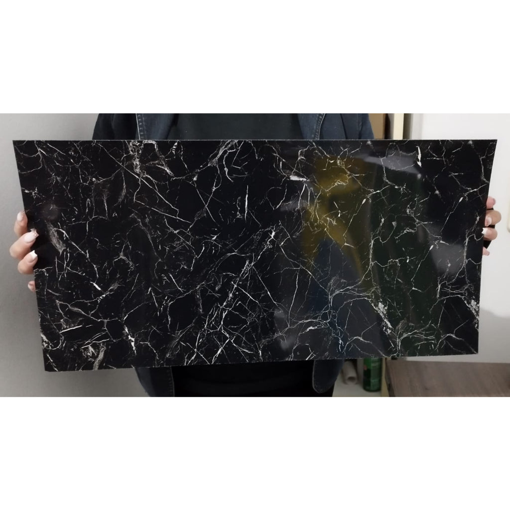 Placa Painel Adesiva Parede Piso Vinílico Mármore 30x60cm