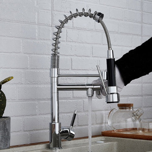 Kit Cuba Dupla Aço Inox + Torneira Gourmet Cromada 50cm Luxo