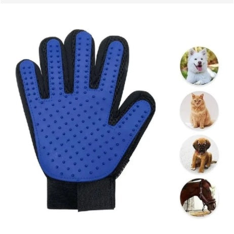 Luva Escova Nano Magnética Tira Pelos Dos Pets