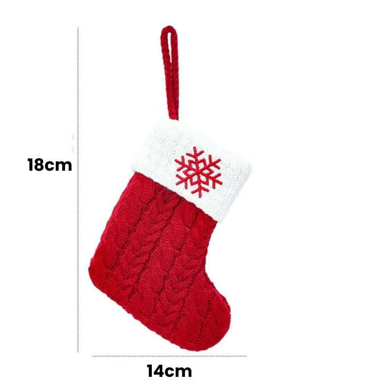 Meias de Natal Letras do Alfabeto