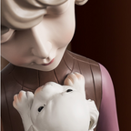 Busto Decorativo Lili Dog Estatueta - Loja Powerstill