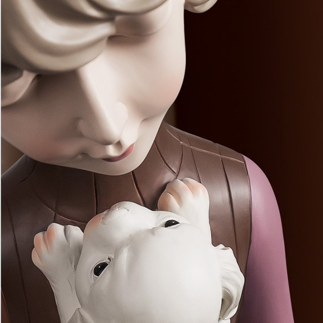 Busto Decorativo Lili Dog Estatueta - Loja Powerstill