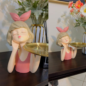 Busto Decorativo Lili Pietra Bandej