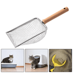 kit 3 Peneiras Higiênica de Alumínio para Gatos