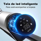 Aspirador Vertical de Pó i7 Pro - Aspira e Passa Pano Autolimpante