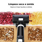 Aspirador Vertical de Pó i7 Pro - Aspira e Passa Pano Autolimpante