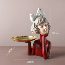 Busto Decorativo Lili Tray Estatueta - Loja Powerstill