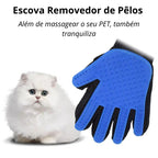 Luva Escova Nano Magnética Tira Pelos Dos Pets