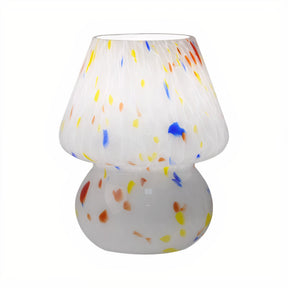 Abajur de Mesa Cogumelo de Vidro