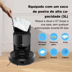 Robô Aspirador G7 - Aspira Passa Pano e Controle via Aplicativo