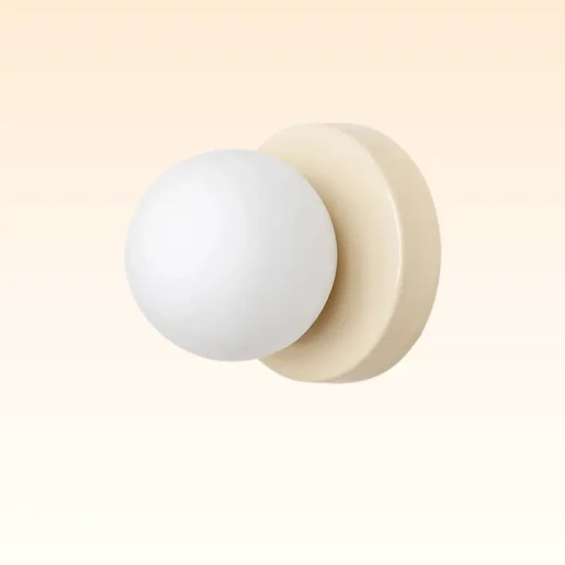 Arandela de Parede Globo de Vidro Fosco Bivolt | Com Lâmpada G9