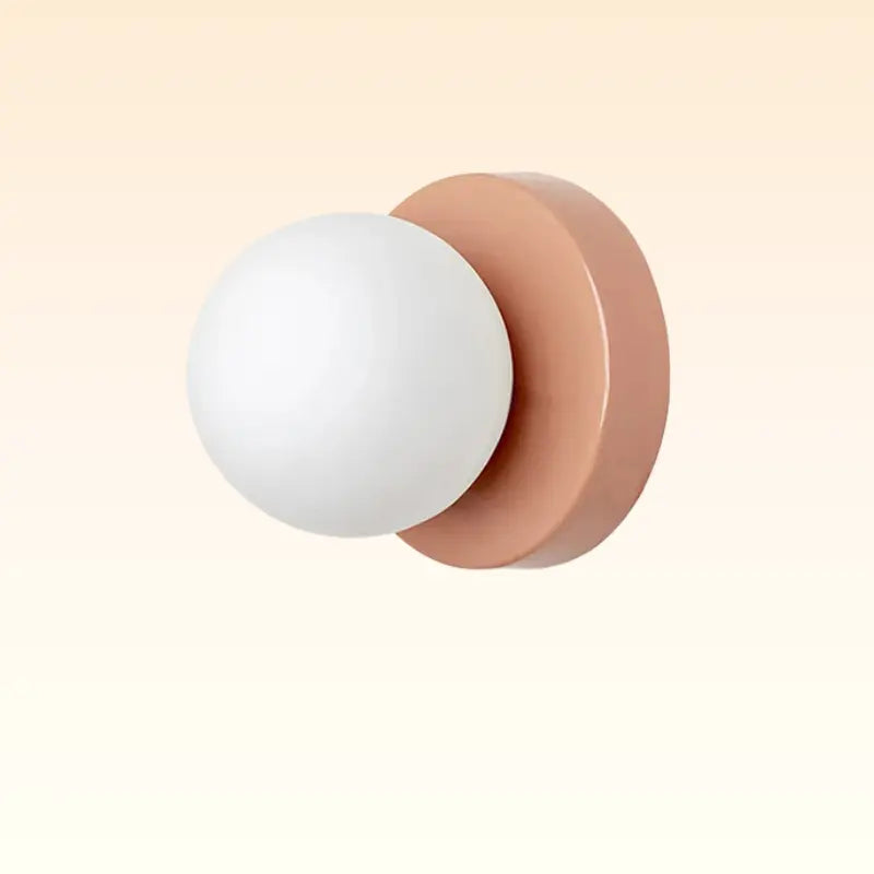 Arandela de Parede Globo de Vidro Fosco Bivolt | Com Lâmpada G9