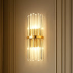 Arandela de Parede Luxuosa em Cristal