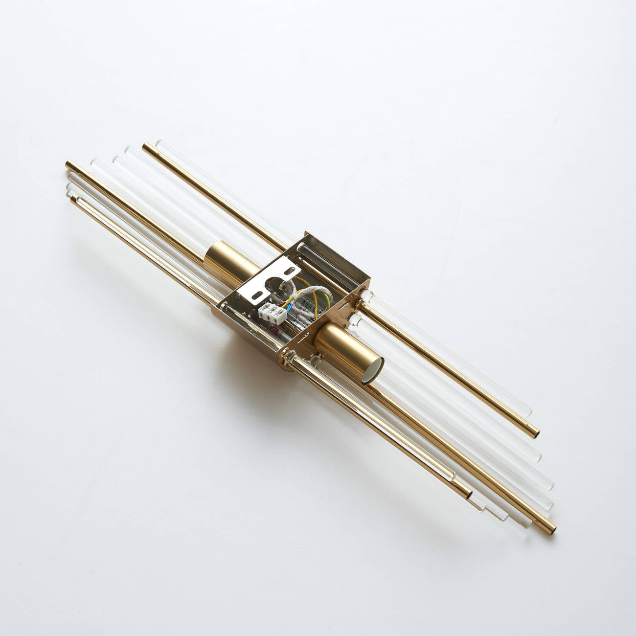 Arandela de Parede Spartan Metal e Vidro