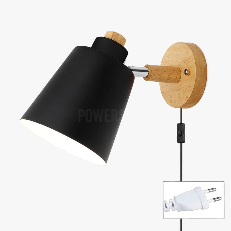 Arandela de Parede Wooden Com Interruptor [ÚLTIMAS UNIDADES]