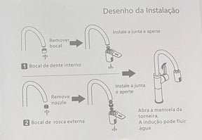 Arejador Sensor Automático Para Torneira Cozinha E Banheiro