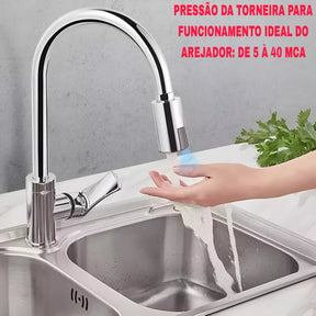 Arejador Sensor Automático Para Torneira Cozinha E Banheiro