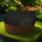 Capa para Banheira e SPA Impermeável Anti-UV Redonda