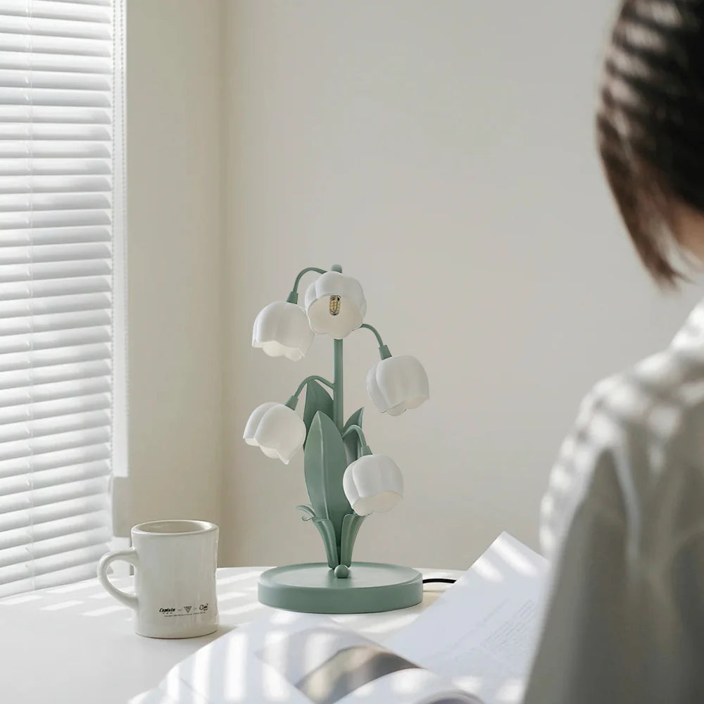 Luminária de Mesa Bell Orchid
