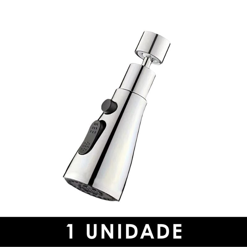 Bico de Torneira Universal 360º com 3 Modos de Água Powerstill