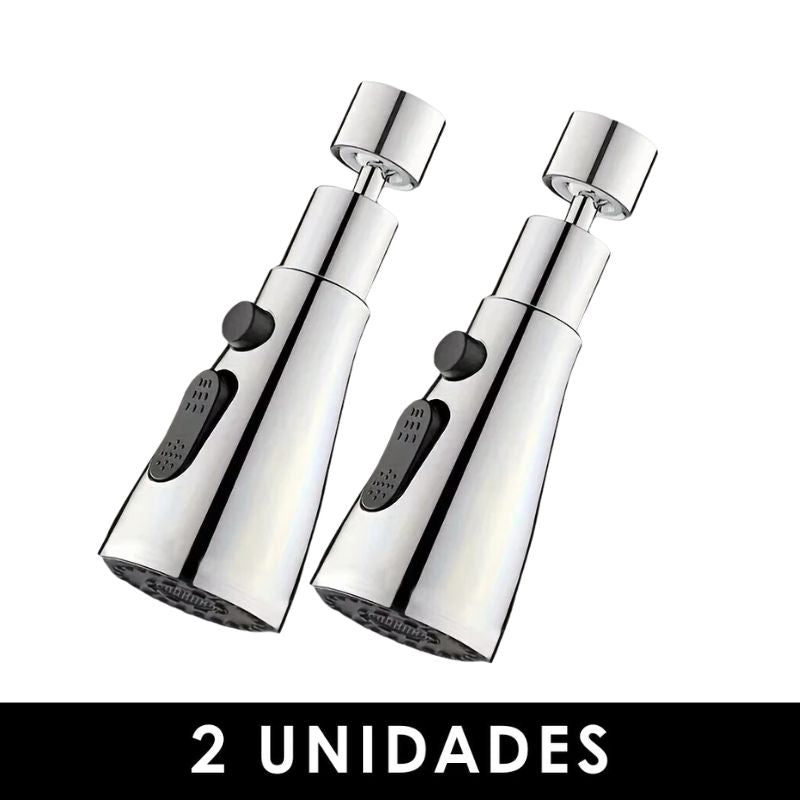 Bico de Torneira Universal 360º com 3 Modos de Água Powerstill