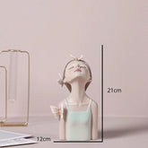Busto Decorativo Lili Butterfly