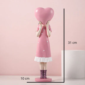 Busto Decorativo Lili Euphoria Rosa