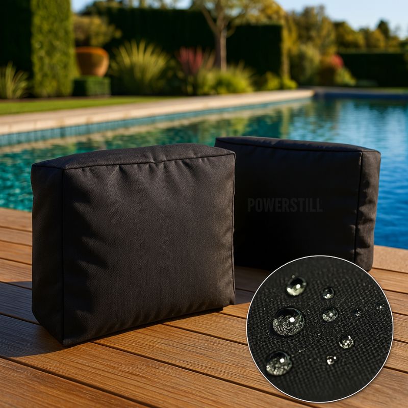 Capa Impermeável para Almofada de Sofá Externo Kit 4 Peças