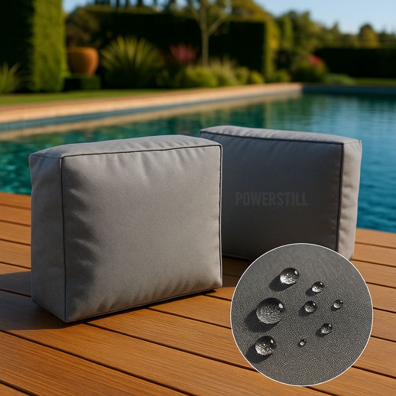 Capa Impermeável para Almofada de Sofá Externo Kit 4 Peças