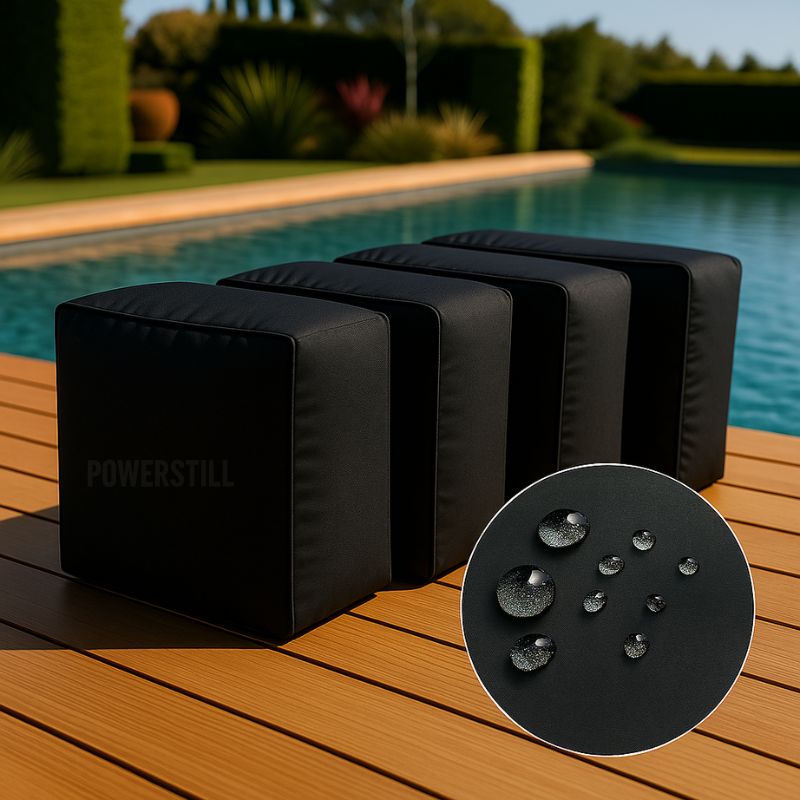 Capa Impermeável para Almofada de Sofá Externo Kit 4 Peças